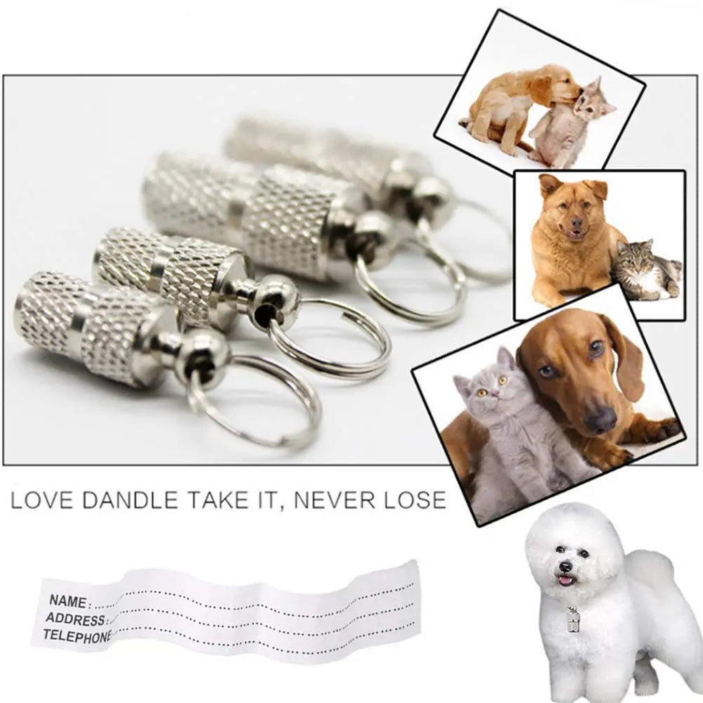 10Pcs Brass Pet Anti-lost Collar Pendant Dog Cat Identity Address Tag Collar Ornament 10Pcs Brass Pet Anti-lost Collar Pendant Dog Cat Identity Address Tag Collar Ornament